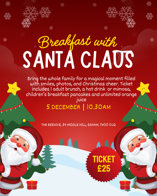 Breakfast with Santa at The Beehive